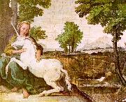 The Maiden and the Unicorn Domenichino