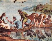 The Miraculous Draught of fishes Raphael