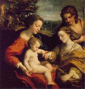 The Mystic Marriage of St. Catherine Correggio