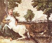 A Virgin with a Unicorn Domenichino