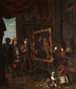 A nobleman visits an artist in his studio Anonymous