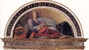 Lunette with Saint John the Evangelist Correggio