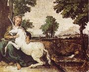 The Maiden and the Unicorn Domenichino