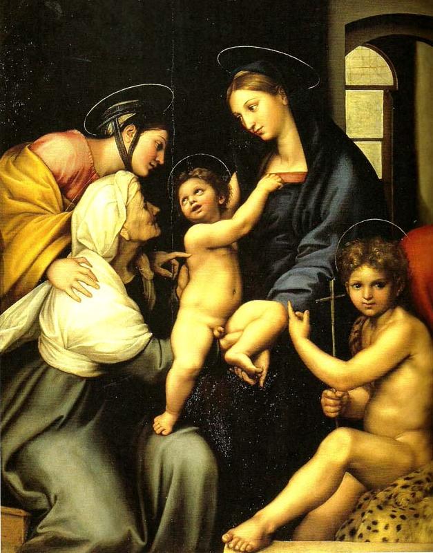 Raphael the madonna dell' impannata